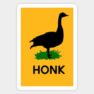 What Does the Goose Say? Honk Magnet